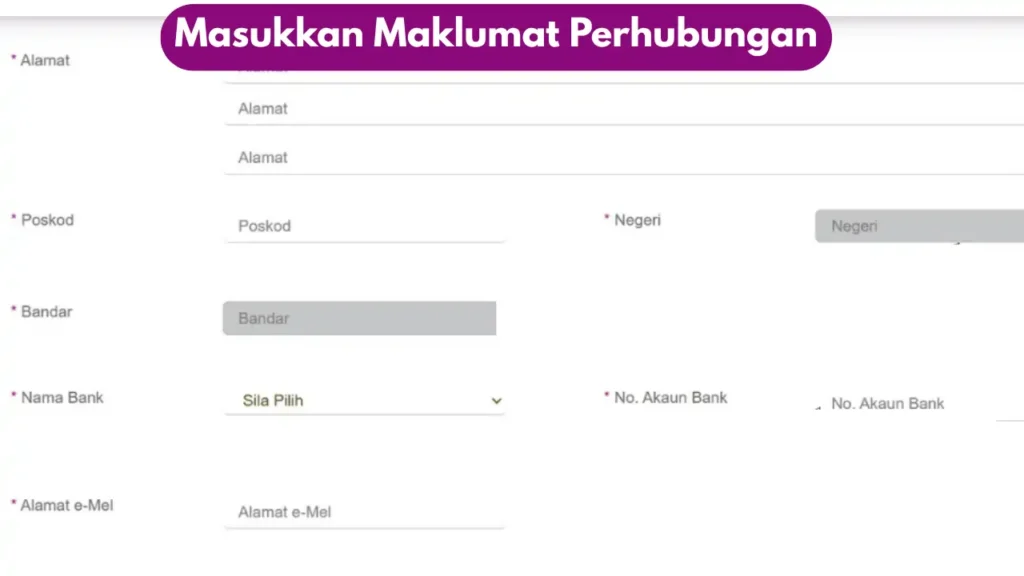 Borang Permohonan Baharu & Syarat Daftar Secara Online